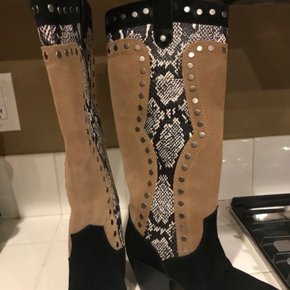 Awesome Leather Coach Boots!! - Picture 1 of 4